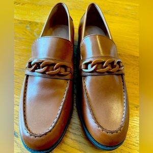 New! Cole Hann brown loafers, Size 11